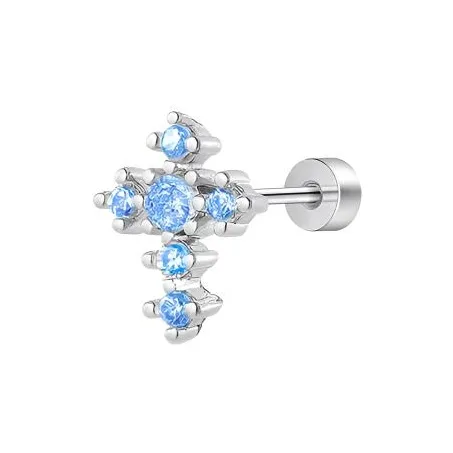 Серьги LELC с цирконием женские