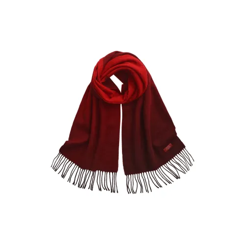 ELLE 100% овечья шерсть вязаные шарфы Женские