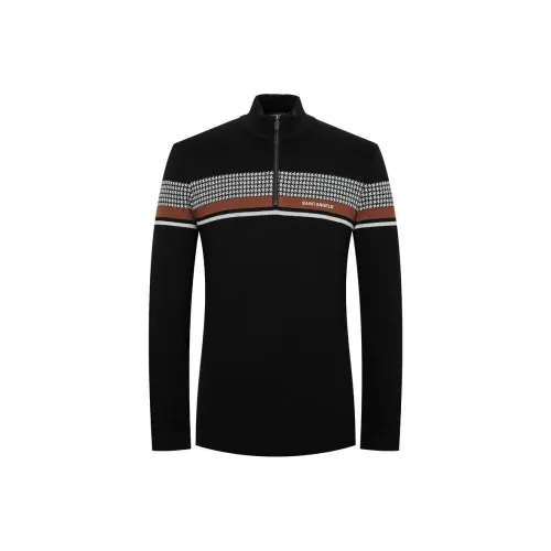 SAINT ANGELO Черные Унисекс Свитера