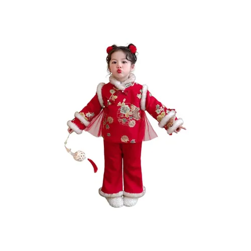 MUMUWU HOUSE Красный Школьный возраст Повседневная спортивная одежда