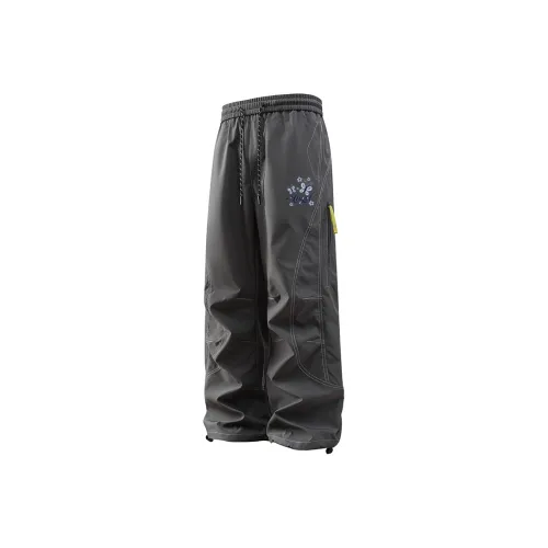 GDRG Серые Унисекс Карго Брюки