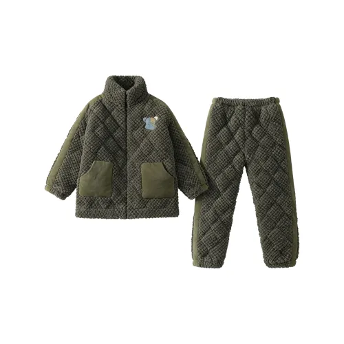 O'MESIK Army Green Мужской Пижамный Комплект