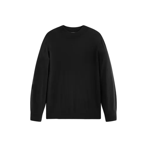 PEACEBIRD MEN Черный 1 Мужские Свитера