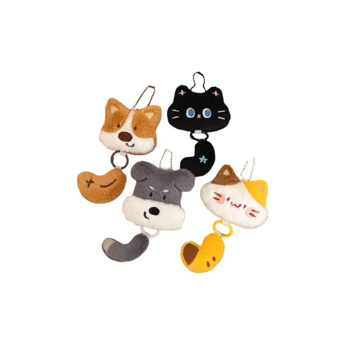 MENGXIAOZAI Cute Kitten Ласточкин хвост Подвеска Плюшевая Подвеска 13cm 13,5cm Длина тела