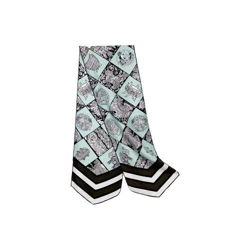 WENSLI Шарфы из шелка с тутовым шелком Женские