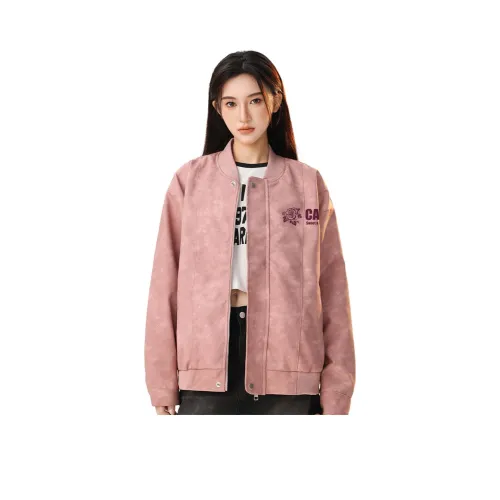CCAABB Розовый Унисекс Куртки