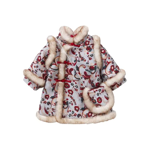 RHOBESAM Бобовый Тюльпан Ежегодное Платье Цвет изображения Детский сад Утеплённые куртки