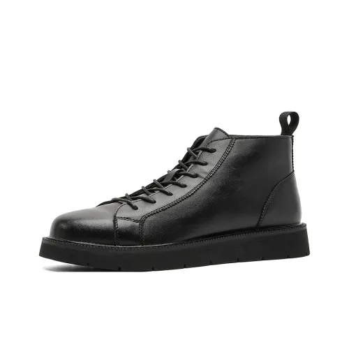 ZHENRAN С флисовой подкладкой ботильоны Martin Boot Мужской