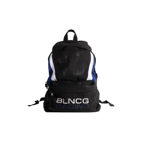 Balenciaga Explorer Cotton Backpack Men's Black