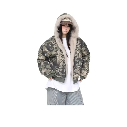 EIDOLON GRAIN Хлопковый пуховик унисекс