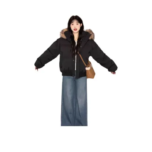 SINKACME Черный Женские пуховики