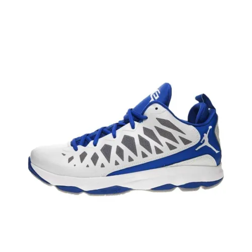 Jordan CP3.VI Винтажные баскетбольные кроссовки Мужские Белый Синий