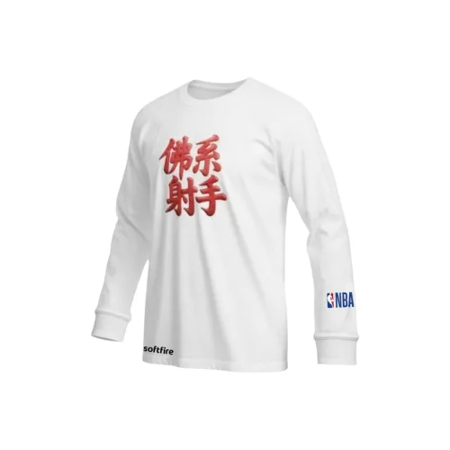 NBA Белый Унисекс Футболки