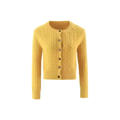 Aghr Женский Трикотаж Желтый