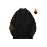 Черный с флисовой подкладкой