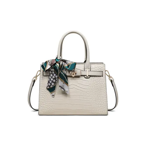 PESASRIE Коровья кожа Одно плечо Сумка Стандартная Женская Белая