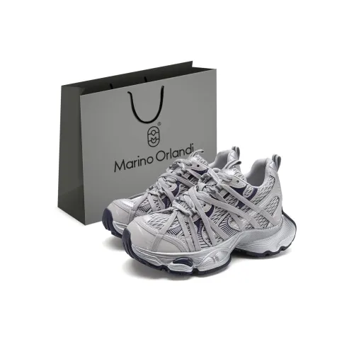 MARINO ORLANDI Низкий топ толстая подошва кроссовки женские