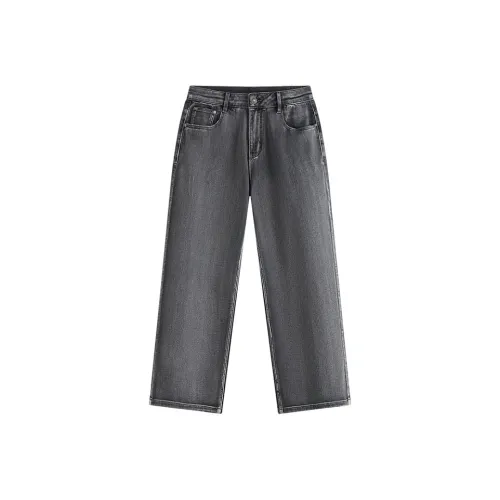 NAVIGARE Темный Каменный Серый Унисекс Джинсы