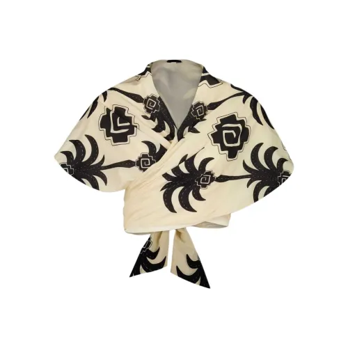 Johanna Ortiz Бежевый Женский Топ без рукавов