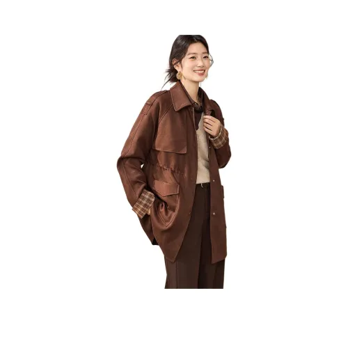 Mo Han Yi Mei Тренчкот Женские