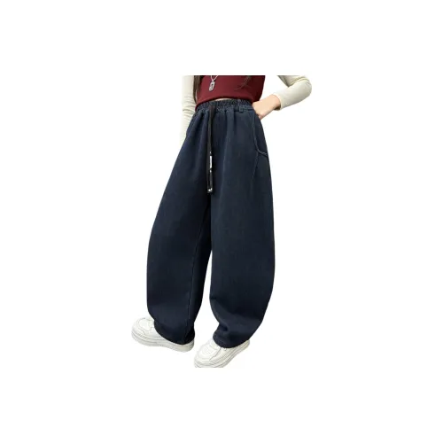 M JBABY Темно-синие KIDS Вязаные тренировочные штаны