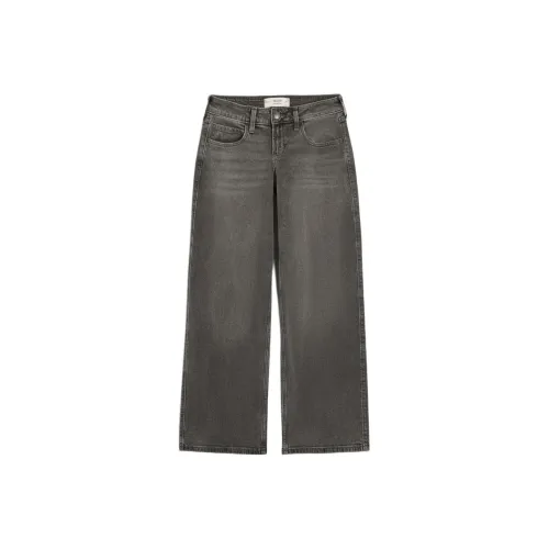 Hollister Черные Женские Джинсы