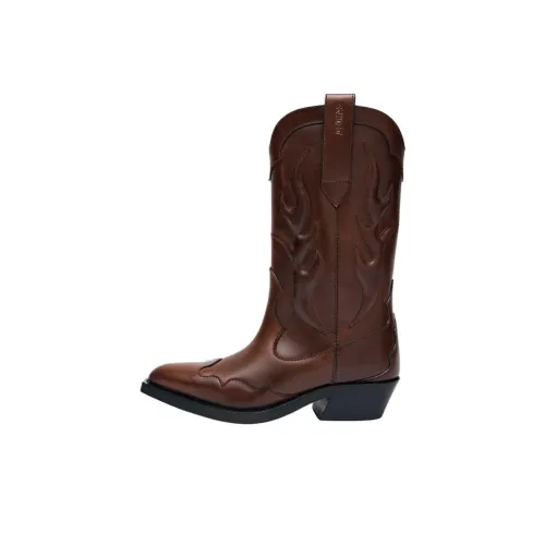 ALOHAS Caly Ботильоны 5,5 см Женские Коричневый