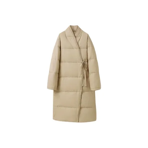 BVODE Светлый хаки Женские пуховики