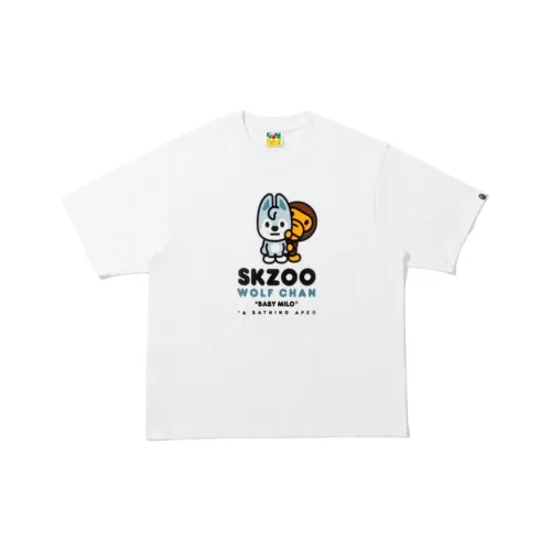 A BATHING APE Stray Kids Collaboration FW25 T-Shirt Унисекс