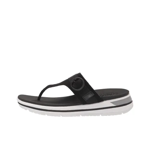 Skechers Modern Comfort Нет Особенный Эффект Шлепанцы Женские Черный