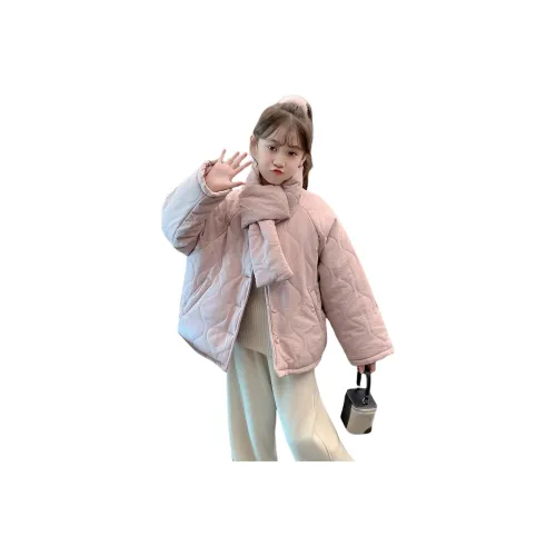 M JBABY Розовый KIDS Утеплённые куртки