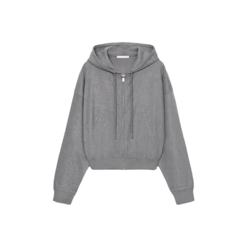 ZARA Средне-серый Женский Свитшот