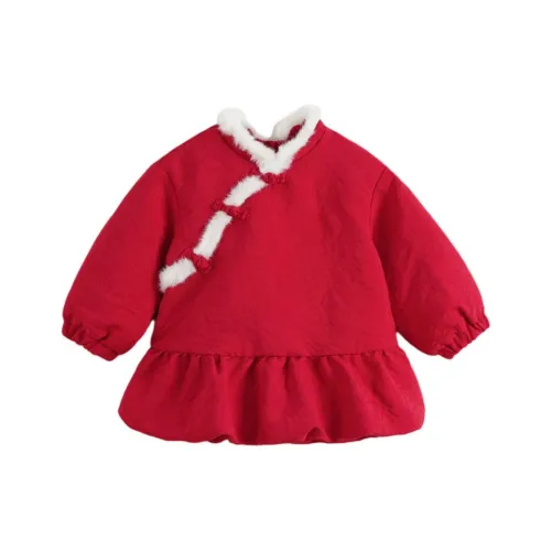 MARC JANIE Новогодний красный KIDS Платья