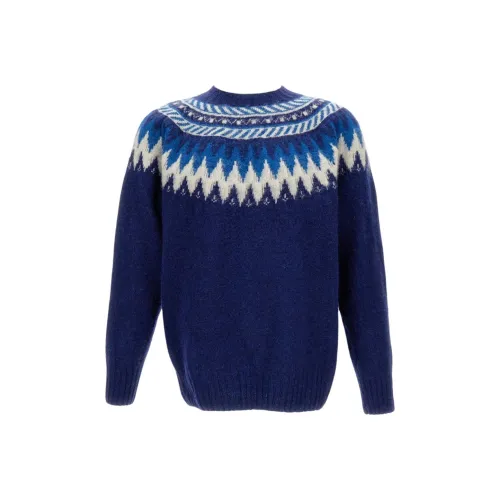 HOWLIN Синий Мужской Свитеры