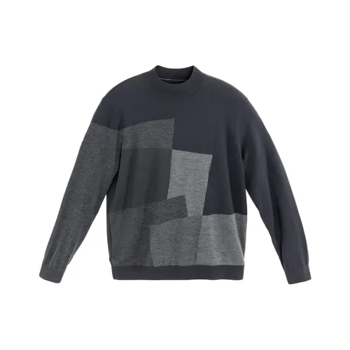 Mr.Bu Рудный Серый Мужские Свитера