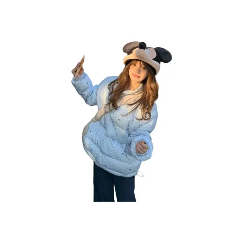 Aghr Светло-синий Женский пуховик