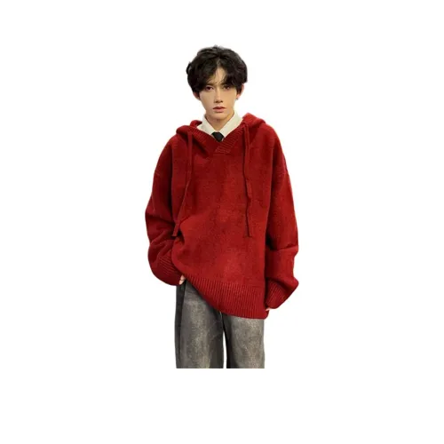 BEAR UNION Красный Унисекс Трикотаж