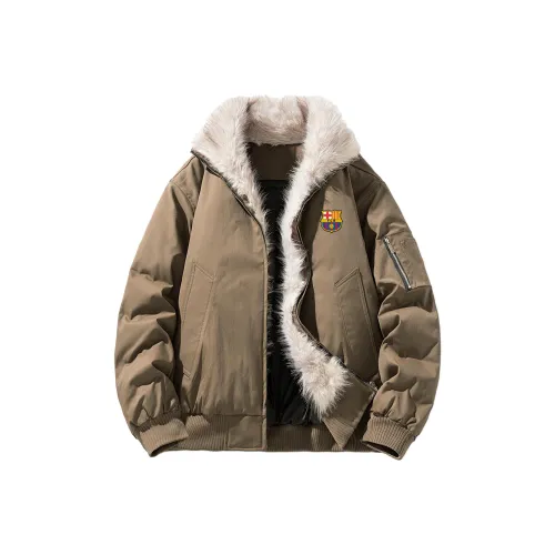 FCB ARCELONA Хлопковый пуховик унисекс