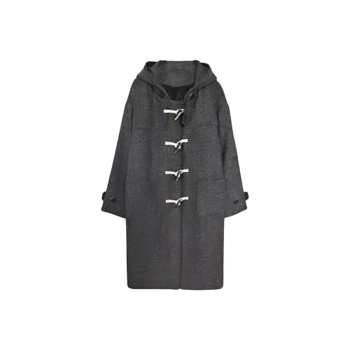 YOUSEKOO Серый Женский Пальто