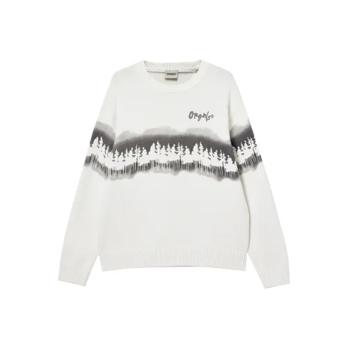 JACK JONES A42 Молоко Белый Мужской Трикотаж