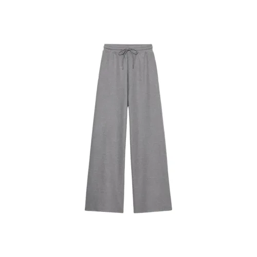 ZARA Medium Gray Women's Casual Pants ZARA Средне-серые женские повседневные штаны