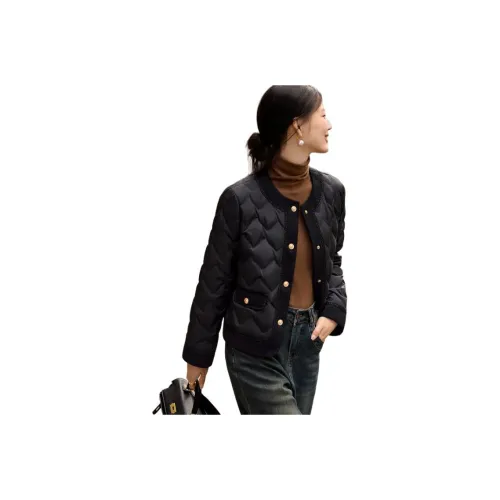 XWI Черный Женский Пуховик