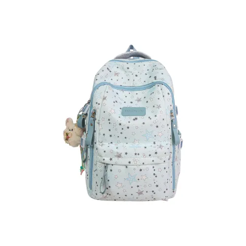 LOUIS ROYALN Нейлон Рюкзак Стандартный Унисекс Синий Белый Розовый Черный