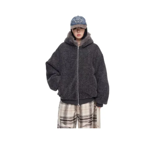 ZMHT Серый Унисекс Пуховики