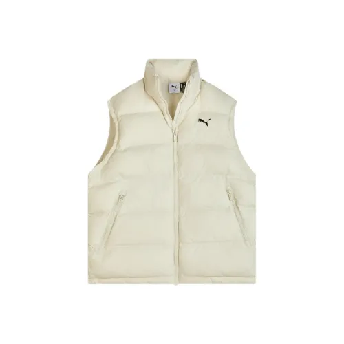 PUMA Снежно-белый унисекс пуховый жилет
