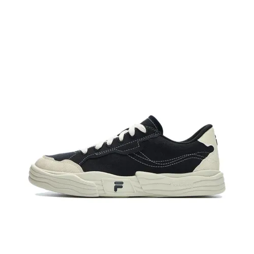 FILA FUSION POP 2 Low Топ Кеды Женские Черный Бежевый
