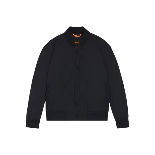 Hugo Boss Темно-синий Мужской Пуховик