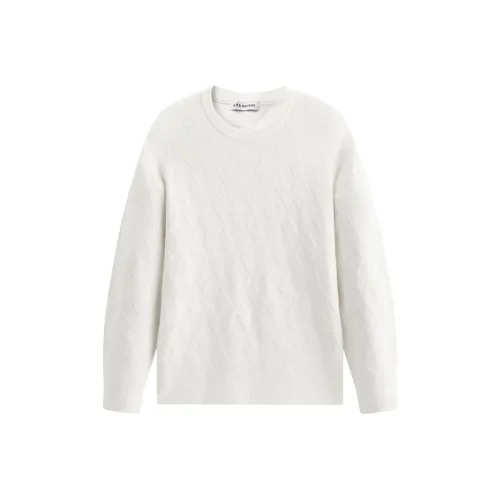 PEACEBIRD MEN Ecru 1 Мужские Свитера