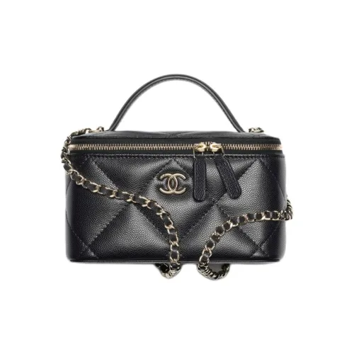 CHANEL Телячья кожа Сумка Женская Черная