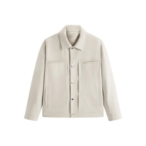 PEACEBIRD MEN Мягкий Серый Бежевый 1 Мужская Куртка